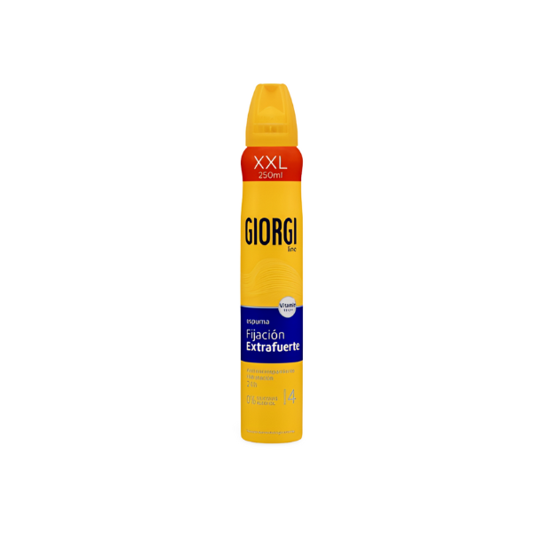 Giorgi espuma Fijación Extrafuerte nº4 250ml